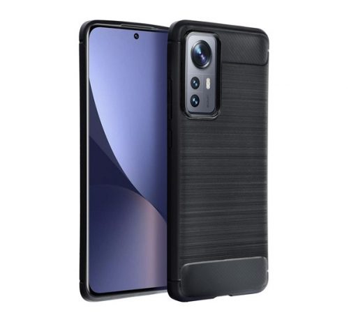 Forcell Carbon hátlap tok Xiaomi 11T/11T Pro, fekete