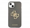 Guess TPU Big 4G Full Glitter Apple iPhone 13 hátlap tok, fekete