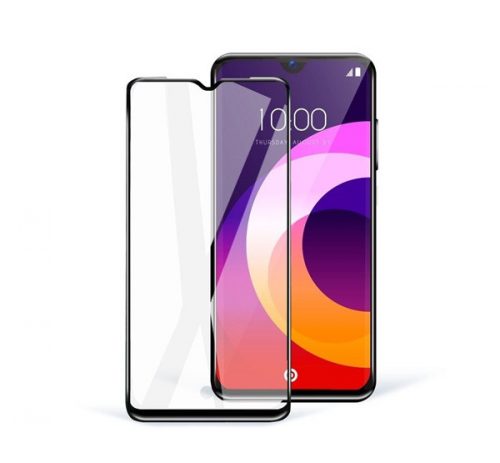 Samsung Galaxy A32 5G Full Glue Ceramic hajlított tempered glass kijelzővédő üvegfólia, fekete