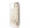 Guess Glitter Hearts Apple iPhone 11 szilikon hátlap tok, arany