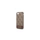 Guess 4G Stripe Apple iPhone SE 2022/2020/8/7 szilikon hátlap tok, barna