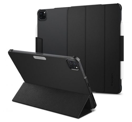 Spigen Smart Fold Plus Apple iPad Pro 11" (2021) / Air 4 (2020) / Ipad Air 11" (2024) oldalra nyíló tok, fekete