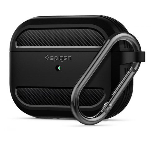 Spigen Rugged Armor Apple Airpods Pro tok, fekete