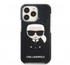 Karl Lagerfeld Ikonik hátlap tok Apple iPhone 13 Pro, fekete