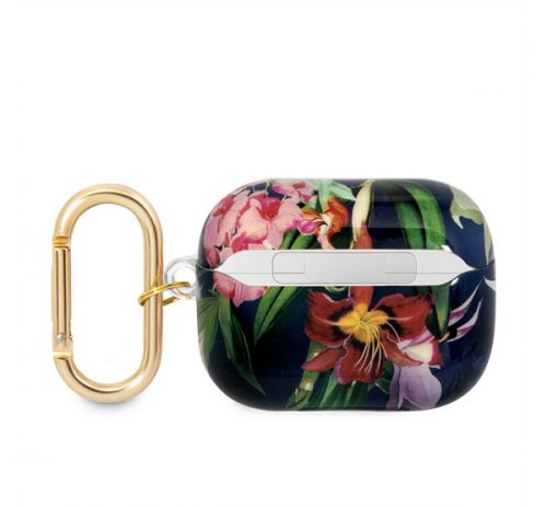 Guess Flower Print Apple Airpods Pro tok, kék