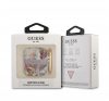 Guess Flower Print Apple Airpods tok, lila