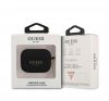 Guess 4G Charms Silicone Apple Airpods Pro tok, fekete