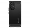 Spigen Rugged Armor Samsung Galaxy A53 Matte Black tok, fekete