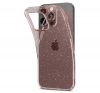 Spigen Liquid Crystal Glitter Apple iPhone 14 Pro Max Rose Quartz tok, átlátszó