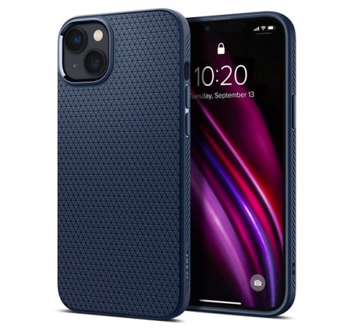 Spigen Liquid Air Apple iPhone 14 tok, Navy Blue, kék