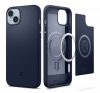 Spigen Mag Armor Apple iPhone 14 Plus Navy Blue MagSafe tok, kék