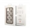 Guess Peony Glitter Apple iPhone 14 Plus hátlap tok, fekete