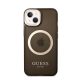 Guess Translucent MagSafe Apple iPhone 14 hátlap tok, fekete