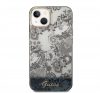 Guess Toile De Jouy Apple iPhone 14 Plus hátlap tok, szürke