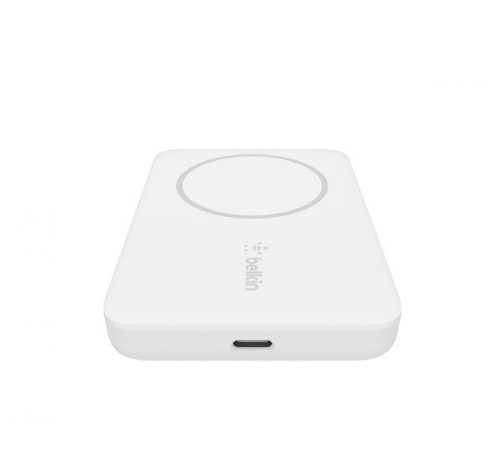 Belkin Boost Charge MagSafe külső akkumulátor, vezeték nélküli töltés, 2500mAh Li-ion, fehér