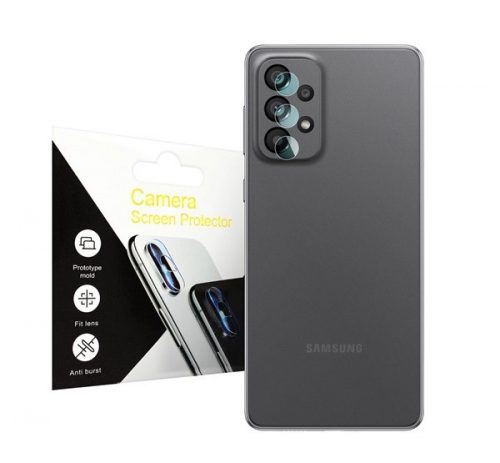 Samsung Galaxy A73 tempered glass kamera védő üvegfólia