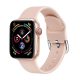 Phoner Clasp Apple Watch csatos szilikon szíj, 38/40/41mm, bézs