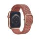 Phoner Hook Apple Watch csatos fonott szövet szíj, 38/40/41mm, rózsaszín