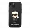 Karl Lagerfeld Liquid Ikonik NFT szilikon hátlap tok Apple iPhone 14 Plus, fekete