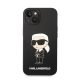 Karl Lagerfeld Liquid Ikonik NFT szilikon hátlap tok Apple iPhone 14 Plus, fekete