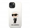 Karl Lagerfeld Liquid Ikonik NFT szilikon hátlap tok Apple iPhone 14 Plus, fehér