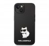 Karl Lagerfeld Liquid Choupette NFT szilikon hátlap tok Apple iPhone 14 Plus, fekete