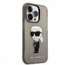 Karl Lagerfeld IML Ikonik NFT hátlap tok Apple iPhone 14 Pro, fekete