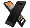 Spigen Rugged Armor Google Pixel 6a tok, Matte Black, fekete