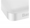 Baseus Bipow külső akkumulátor, 10000mAh, 2xUSB, 1xType-C, 20W, fehér