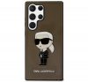 Karl Lagerfeld Ikonik Samsung Galaxy S23 Ultra, szilikon tok, fekete