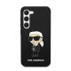 Karl Lagerfeld Silicone Ikonik Samsung Galaxy S23 szilikon tok, fekete