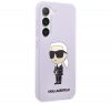 Karl Lagerfeld Silicone Ikonik Samsung Galaxy S23 szilikon tok, lila