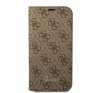 Guess 4G Vintage Gold Apple iPhone 14 Pro flip tok, barna