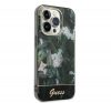 Guess Jungle Collection Apple iPhone 14 Pro hátlap tok, zöld