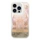 Guess Paisley Liquid Glitter Apple iPhone 14 Pro hátlap tok, arany