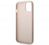 Guess 4G Metal Gold Apple iPhone 14 Plus hátlap tok, pink