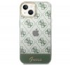 Guess 4G Pattern Script Apple iPhone 14 Plus hátlap tok, keki