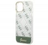 Guess 4G Pattern Script Apple iPhone 14 Plus hátlap tok, keki