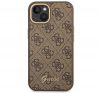 Guess 4G Vintage Gold Apple iPhone 14 Plus hátlap tok, barna