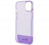 Guess Translucent Apple iPhone 14 Plus hátlap tok, lila