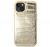 Guess Croco Collection Apple iPhone 14 Plus hátlap tok, arany