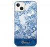 Guess Porcelain Collection Apple iPhone 14 Plus hátlap tok, kék