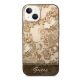 Guess Porcelain Collection Apple iPhone 14 Plus hátlap tok, arany