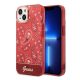 Guess Bandana Paisley Apple iPhone 14 hátlap tok, piros