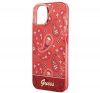 Guess Bandana Paisley Apple iPhone 14 hátlap tok, piros