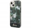 Guess Jungle Collection Apple iPhone 14 hátlap tok, zöld