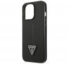 Guess SaffianoTriangle Apple iPhone 14 Pro Max hátlap tok, fekete