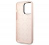 Guess Silicone Triangle Apple iPhone 14 Pro Max hátlap tok, pink