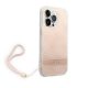 Guess 4G Print Strap Apple iPhone 14 Pro hátlap tok, pink