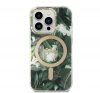 Guess Jungle MagSafe Apple iPhone 14 Pro hátlap tok, zöld + MagSafe töltő